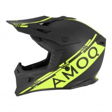 AMOQ Helmet Meteor V2 Black/HiVis