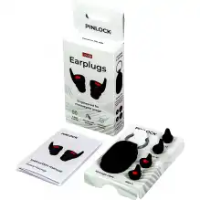 Pinlock Earplugs Sett (2 str.) m/smart eske.