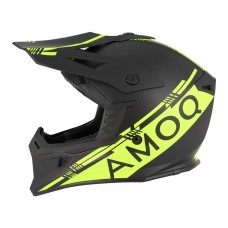 AMOQ Helmet Meteor V2 Black/HiVis