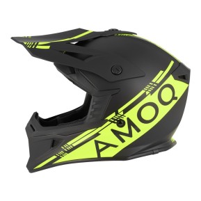 AMOQ Helmet Meteor V2 Black/HiVis
