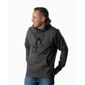 AMOQ Original Hoodie Mörkgrå Str L