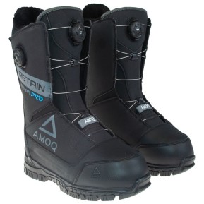 AMOQ Retain Dual Opti-Fit lacing Snøscooterstøvler Svart/Grå