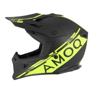 AMOQ Helmet Meteor V2 Black/HiVis