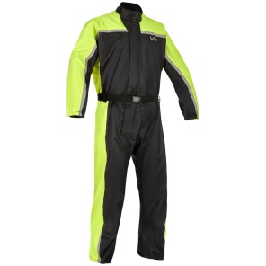 Lindstrands rain suit Sidvallen one piece Black/HV yellow