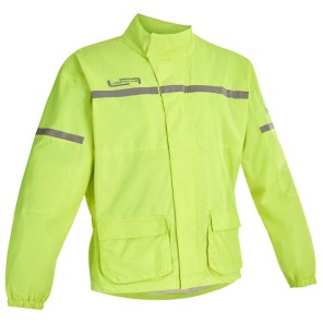 Lindstrands rain jacket Sidvallen jacket HV yellow