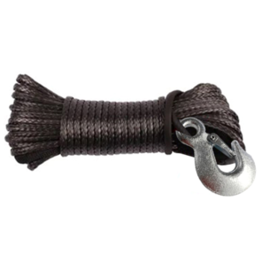 Bronco Synthetic winch rope w hook